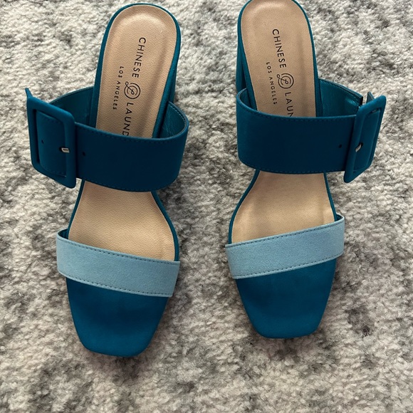 Chinese Laundry multicolored heels - Picture 1 of 4